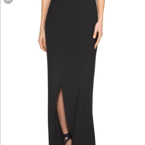 White House Black Market Dresses & Skirts - White House Black Market Women's Wrap Maxi Skirt Black Small